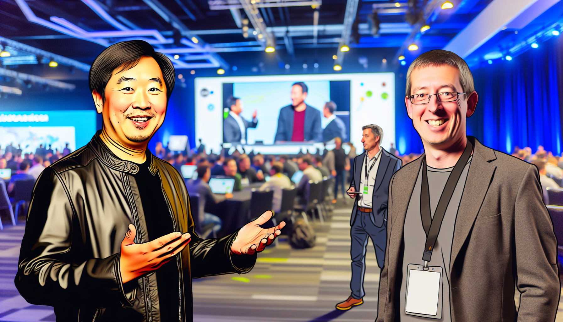 Power Bromance: Nvidia's Jensen Huang and Mark Zuckerberg's Bold Business Moves