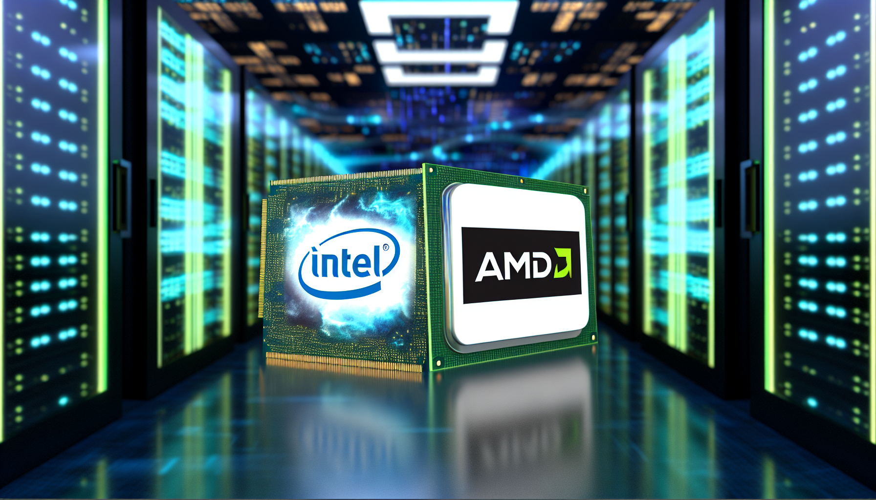 Intel and AMD Aim to Boost Roles in AI Era Gradually