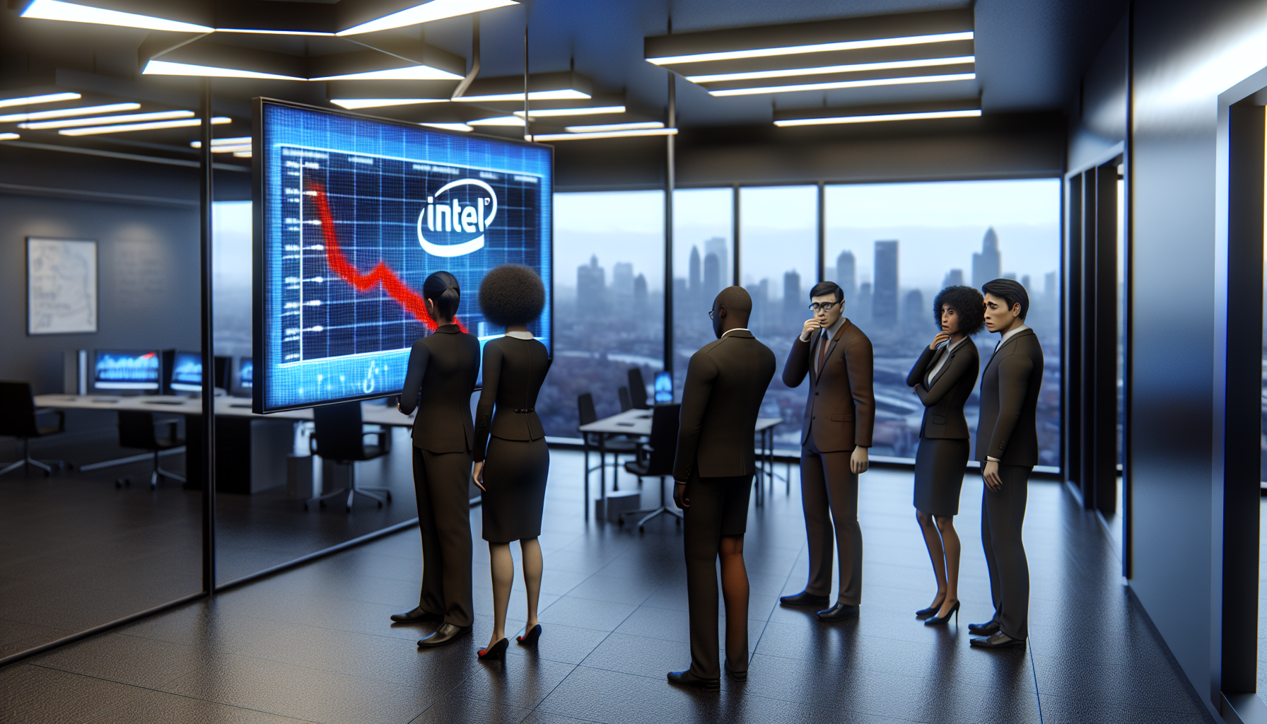 Intel's AI Lag Hits Hard: Sales Decline Evident